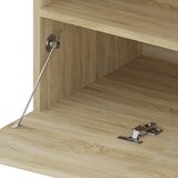 TV ormarići s LED svjetlima 2 kom boja hrasta 75 x 35 x 40 cm | shoptok.hr
