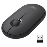 Logitech Miška Pebble M350 Wireless, grafitna | Shoptok.si