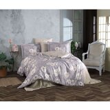  clarinda greywhitebeige tencel satin double quilt cover set | ePonuda.com