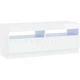  5-dijelni LED TV ormarić Bijela visokog sjaja Konstruirano drvo - Bijela visokog sjaja 100 cm | shoptok.hr