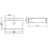  Sudoper Helika QUADRO SQQ103-W Silica | shoptok.hr