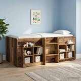 Ormarić za krevet s policom 2 pcs Staro drvo 66 x 33 x 48 cm Cene