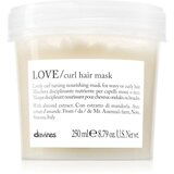 DAVINES Love Curl Hair Mask intenzivna hranilna maska za skodrane lase 250 ml | Shoptok.si