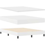  Krevet s opruga kutije Bijelo 140 x 200 cm Umjetna koža | shoptok.hr