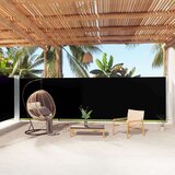 vidaXL Uvlačiva bočna tenda crna 180 x 1000 cm | shoptok.hr