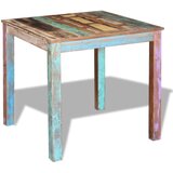  Blagovaonski stol od masivnog obnovljenog drva 80 x 82 x 76 cm | Eponuda.com