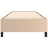  Posteljni okvir kapučino 90x190 cm umetno usnje | Shoptok.si