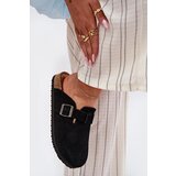Big Star Suede Ladies Clogs With Buckle | Shoptok.si