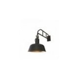 Rustik 95 zidna lampa 1*E27 black/gold | ePonuda.com
