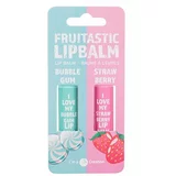 2K fruitastic nijansa bubble gum darovni set balzam za usne 4,2 g + balzam za usne 4,2 g strawberry
