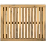  Stolić za kavu Bijela 50 x 60,5 x 36 cm Čvrsto drvo akacije | shoptok.hr
