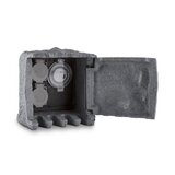 Waldbeck Timer Rock , Vrtna vtičnica, 2-delni razdelilnik, 5 m, Stikalna ura, Skala | Shoptok.si