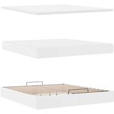  Otomanski okvir kreveta s madraca bijela 180x200cm umjetna koža | shoptok.hr