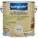 SWINGCOLOR Boja za pod (Siva, 4 l, Svilenkasti sjaj) Cijene