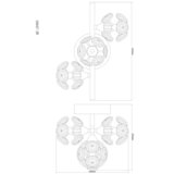 Globo STENSKA LED-SVETILKA VIRINA //3000 K/230 V/ | Shoptok.si