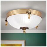 Orion dl 7-522/31 - plafonsko svetlo rocca 2xE27/60W/230V ø 31 cm bronza/bela | Eponuda.com