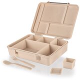 Zopa Lunch Box 1330 ml – kutija za obrok s više pretinaca i priborom za jelo Safari | shoptok.hr