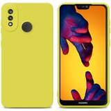 Cadorabo Case, združljiv s Huawei v tekočini rumeni - zaščitni pokrov, narejen iz fleksibilnega silikona TPU, (20617216) | Shoptok.si