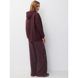 Pull&Bear Majica 'CHICAGO' vinsko rdeča / bela | Shoptok.si