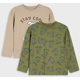 Sinsay Pamučne majice s motivom pasa 2 pack | shoptok.hr