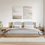  Zidni noćni ormarići 2 kom boja hrasta artisan | shoptok.hr