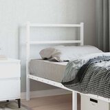  Metalno uzglavlje bijelo 75 cm Cijene