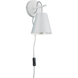  Bela stenska svetilka ø 15 cm Andreus – | Shoptok.si