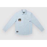 The Dudes Silly Dudes Over Chuck Denim Premium Srajca light blue denim | Shoptok.si