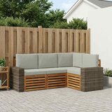  Set vanjskih sofa 4 kom. Poliester | shoptok.hr