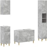  Set kupaonskih ormara od 4 dijela ARNHEM Betonska siva | shoptok.hr