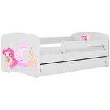 HAPPYKIDS Dječji krevet Dreamy vila 2 180x80 sa madracem s ladicom Bijela | shoptok.hr