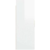 Viseći Viseča stenska omarica visok sijaj bela 69,5x34x90 cm, (20654751) | Shoptok.si