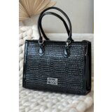 Nobo Lacquered Bag with Embossed Pattern | Shoptok.si