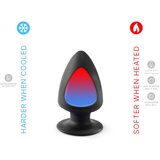 SilexD S - upogljivi analni dildo - 9 cm (črn) | Shoptok.si