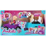 Ittl Lutkica 13cm u autu sa konjem | Eponuda.com