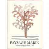 Plakat z okvirjem 50x70 cm Seascapes – Malerifabrikken
