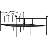  Okvir za krevet crni metalni 160 x 200 cm | shoptok.hr