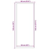  Otirač crni 60 x 150 cm | shoptok.hr