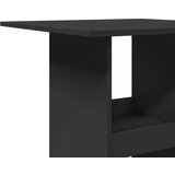 vidaXL Barski stol s prostorom crni 60x60x102 cm konstruirano drvo | shoptok.hr