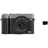 INF digitalni fotoaparat DC208N 5K - črn (s kartico 32 gb tf), (21644595) | Shoptok.si
