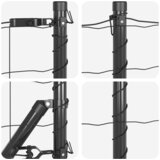 Euro Ograđivanje Ukop 50 x 0,4 m Čelik premazan PVC-om Siva | shoptok.hr