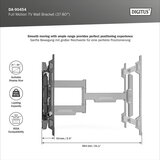 Digitus Stenski nosilec za televizor gibljiv DA-90454 Full Motion (37-80) | Shoptok.si