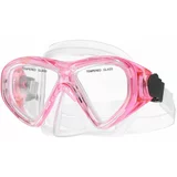 AQUATIC RAY MASK Junior maska za ronjenje, ružičasta, veličina