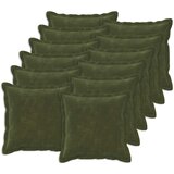  Presvlaka za jastuk 12 pcs HOUTEN Zelena 45 x 45 cm | shoptok.hr