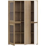 Modern Living Vitrina Eliston, Kašmir, Barva Hrasta | Shoptok.si