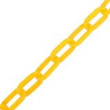  Lanac za upozorenje žuti 100 m Ø 6 mm plastični | shoptok.hr
