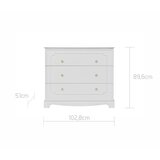 BELLAMY Royal komoda s 3 ladice | shoptok.hr
