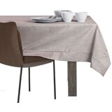 AmeliaHome Stolnjak Vesta s man&amp;scaron;etom i obrubom 120x240 cm, puderasto roza Slike