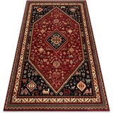 RugsX Preproge Preproga volna KASHQAI 4364 301 orientalski, okvir 240x340 cm Bordo Cene