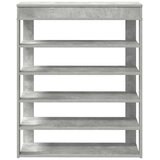  Stalak za cipele boja betona 80x30x98 cm konstruirano drvo | shoptok.hr